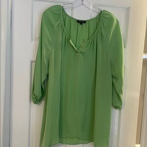 Renuar Vibrant Green Blouse